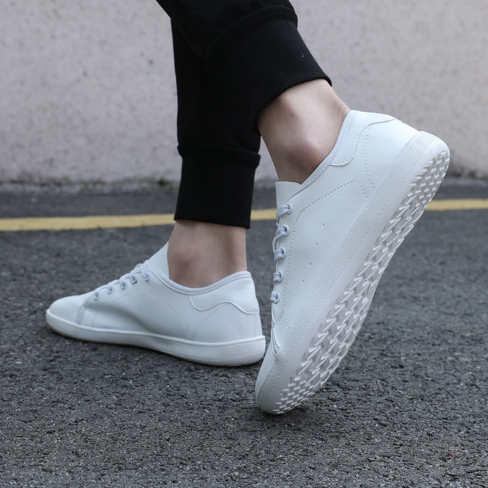 أحذية بيرفوت بمقدمة واسعة للرجال والنساء أحذية رياضية للمشي بسيطة مع نعل قطرة صفر وشبكة قابلة للتنفس للراحة #5