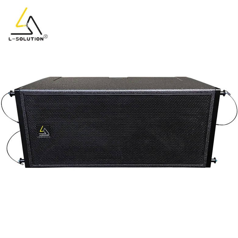 HDL208-A Dual 8 Inch Active Neodymium Magnet Line Array Outdoor Stage Speakers Pro Sound System DJ Powered Amplifiers