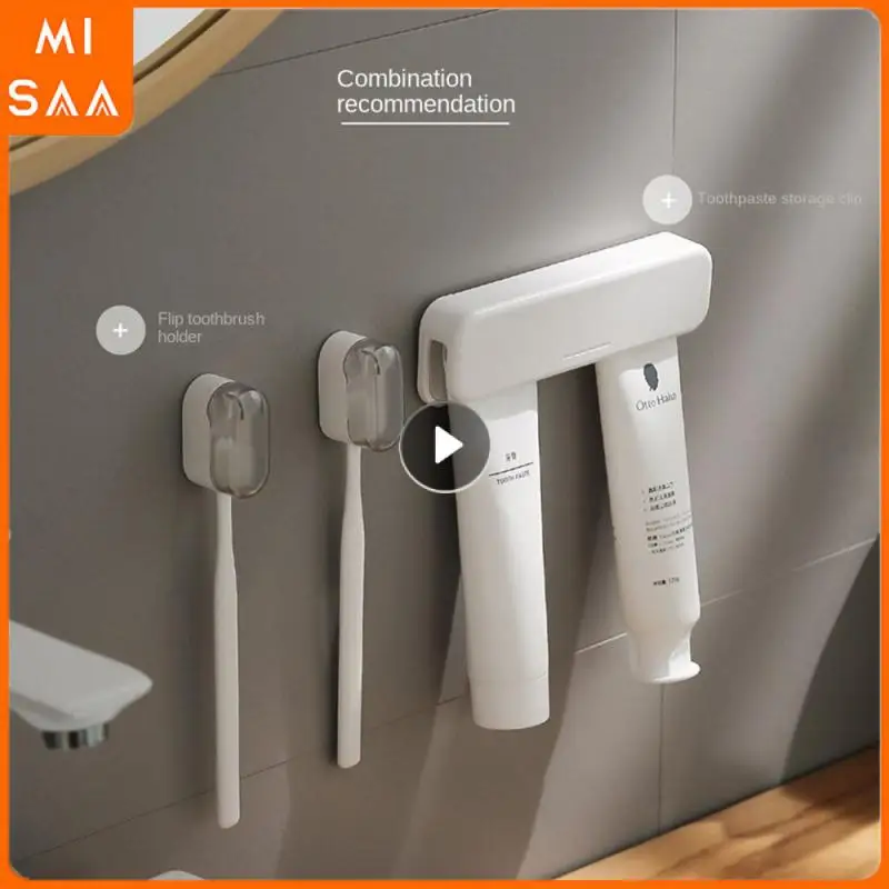 Stylish Toothbrush Holder Dust-free Easy To Store Innovative Minimalist Bathroom Accessories Dustproof Toothbrush Storage Box