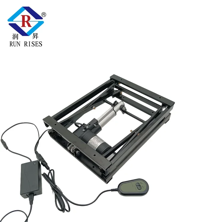 B20D Electric Scissor Lift Table Frame Motorized Height Adjustable Mechanism for Desk & Coffee Table 3 Sizes Furniture Accessory
