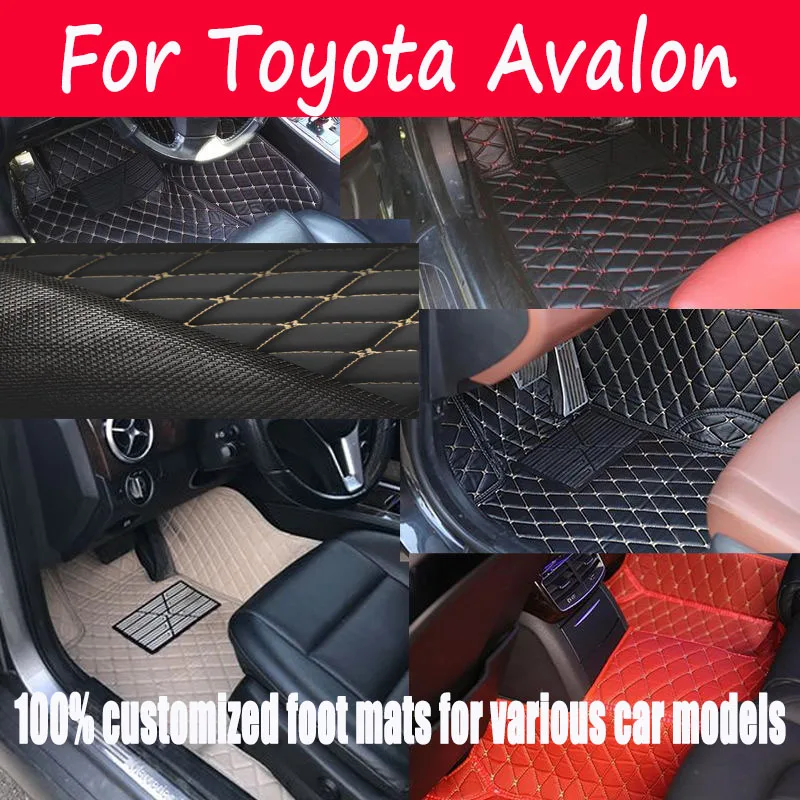 

Автомобильные коврики для Toyota Avalon XX40 2013 ~ 2018 прочный водонепроницаемый ковер роскошный кожаный коврик автомобильные аксессуары авто коврики полный комплект