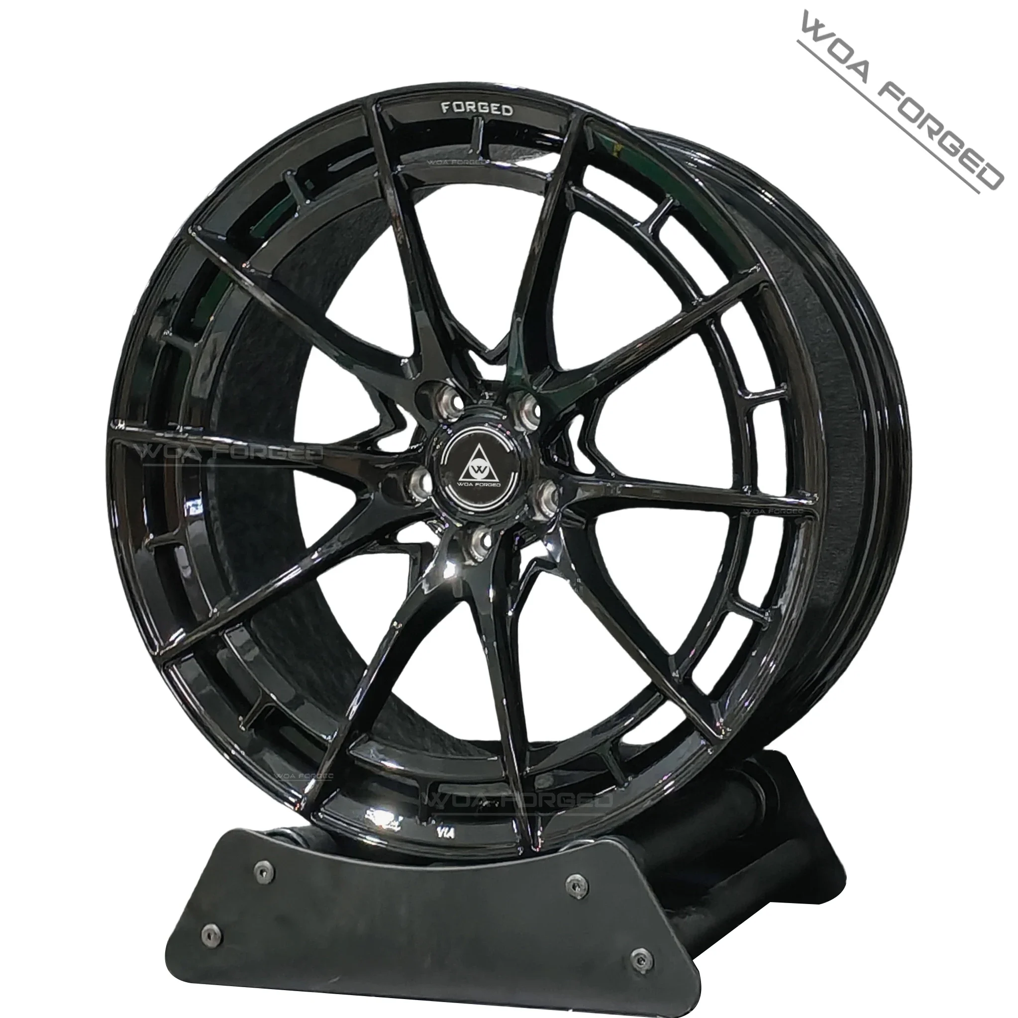 For Customized 6061-T6 Stylish Muscular 18-22 Inch Forged Aluminum Wheel Rim Deep Dish Chrome Polished Gloss Low-Weight 5x114.3