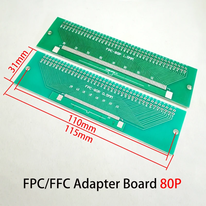 FPC/FFC Flexibles Flachbandkabel-Adapterboard 0,5MM/1,0MM/Abstand bis zu 2,54mm 6P/8P/10P/12P/20P/24P/26P/30P/34P/40P/50P/60P/80P – Detail 21