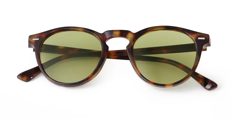 Vintage Mode Runde Sonnenbrille für Damen und Herren 2024 Markendesign Retro Nieten Gelbe Blaue Gläser Eckige Sonnenbrillen Unisex – Detail 32