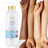 Lotion corporelle multi-vitaminée AILKE, éclaircit, illumine, élimine les taches brunes, l'hyperpigmentation, hydrate, lisse et antioxydante 1