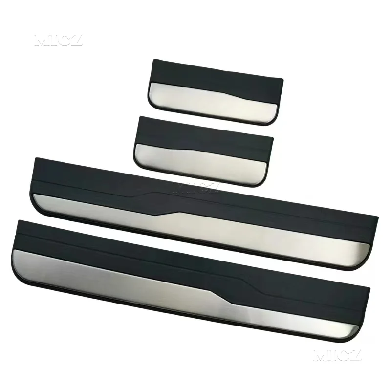 For Honda WR-V WRV Car Styling Door Sill Plate Auto Pedals Protector Cover 4PCS