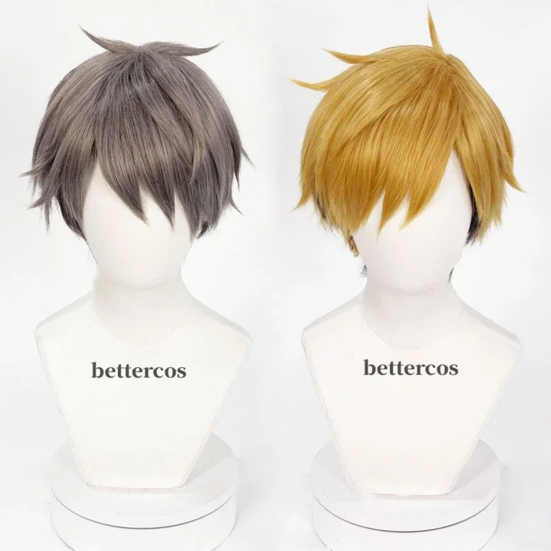 Miya Atsumu Miya Osamu Cosplay Wig High Quality Anime 30cm No.7 Miya Atsumu Wig To The Top Party Wigs Wig Cap