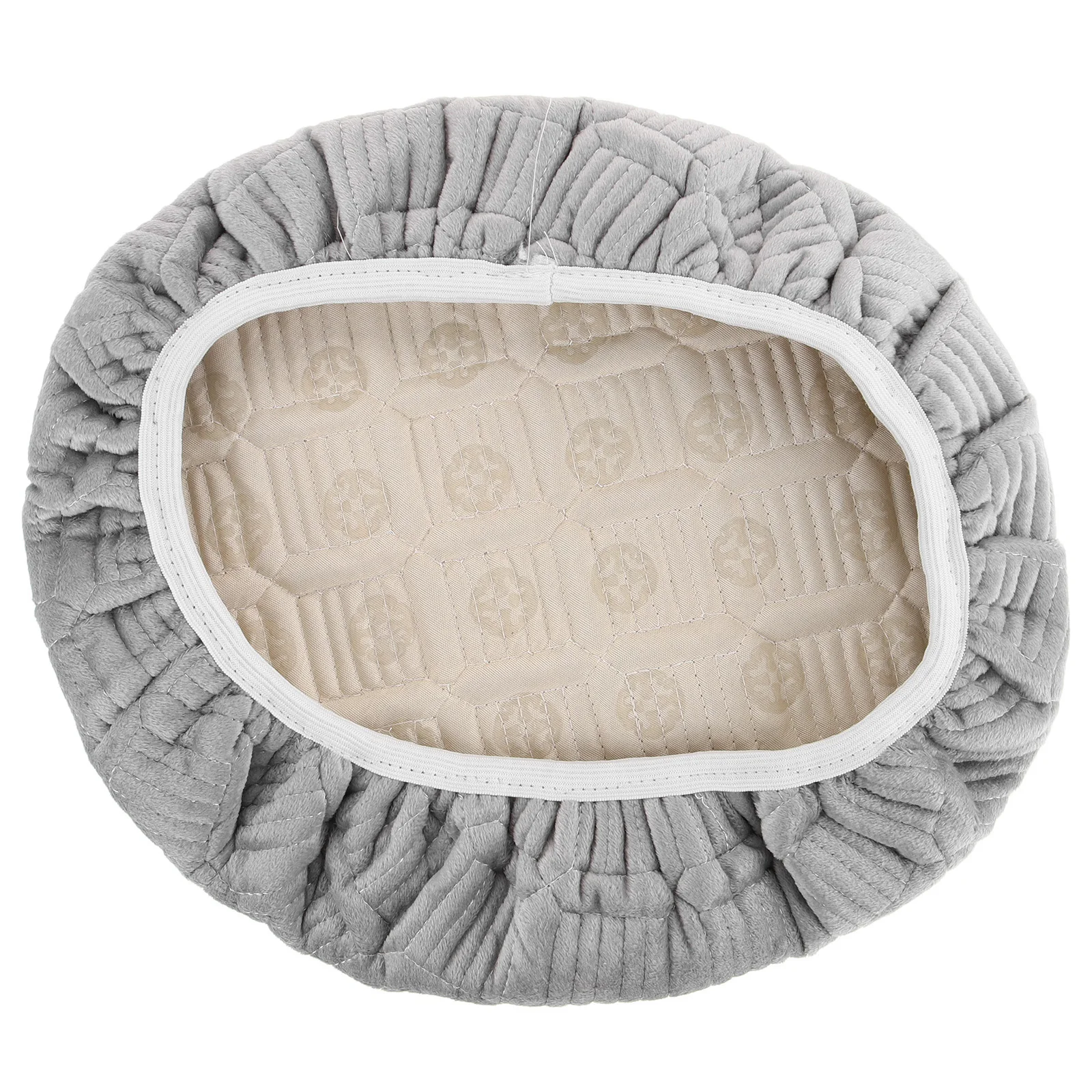 

Round Cushion Chair Protector Seat Covers Household Bar Stool Grey Color Round Seats materials long service life