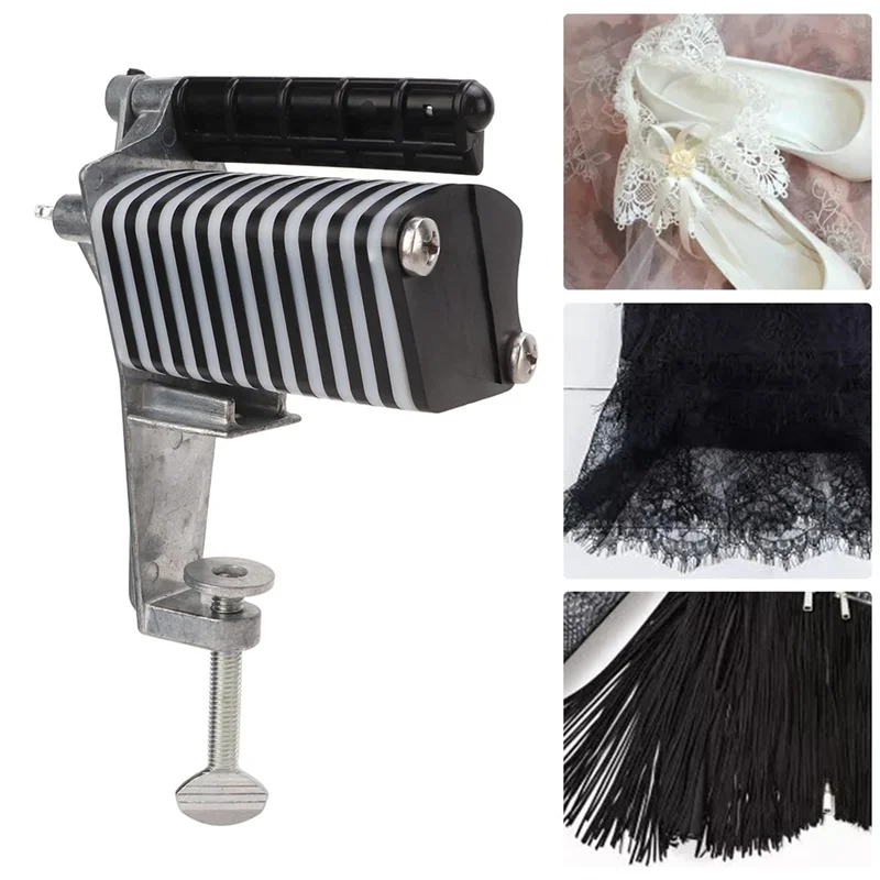 الجلود الجدول العلوي الدانتيل القاطع ل هامش تجديل قطاع أحزمة الشريط الدانتيل الجلود الحرفية سكين آلة قطع-AA26