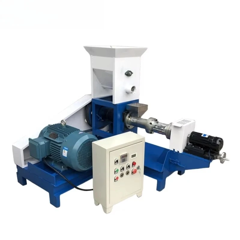 الفولاذ المقاوم للصدأ آلة تجهيز أعلاف الحيوانات الأليفة العائمة تغذية الأسماك الطارد الكلب الغذاء القط أرنب FoodFarm استخدام آلة بيليه #4