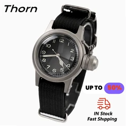 Thorn 36mm Diameter Frogman Army Watch Wwii Retro Watch Imported Nh35 Fully Automatic Mechanical Movement