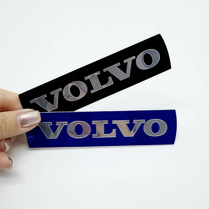 Metal Car Front Grille Emblem Logo/Steering Wheel Airbags Badge Stickers For Volvo XC60 XC90 S60L﻿ S80L S60 S80 V60 C70 S40 C30