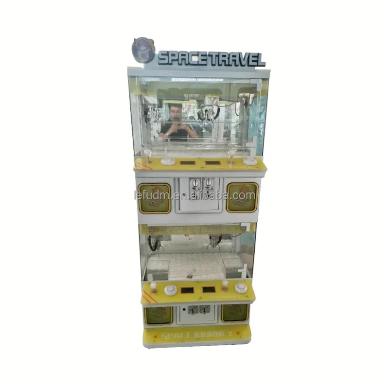 

Lefu-028 coin operated cheap 4 players mini claw crane machine claw machine with prize boxes mini claw machine with bill aceptor