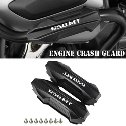 25mm For CFMOTO CF MOTO 650MT 650 MT 2023 2022 2021 2020 Motorcycle Engine Crash Bar Protection Bumper Decorative Guard Block