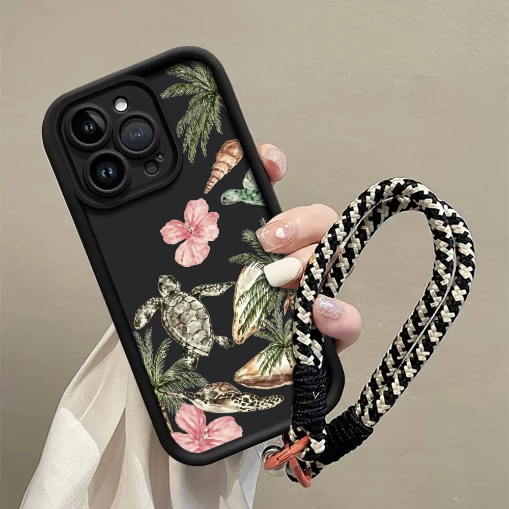 Lens Protection Soft Sea Turtle Phone Case For Samsung Galaxy S26 S24 S25 S23 S22 S21 Note20 Ultra Plus FE A36 A35 A34 A33 Cover