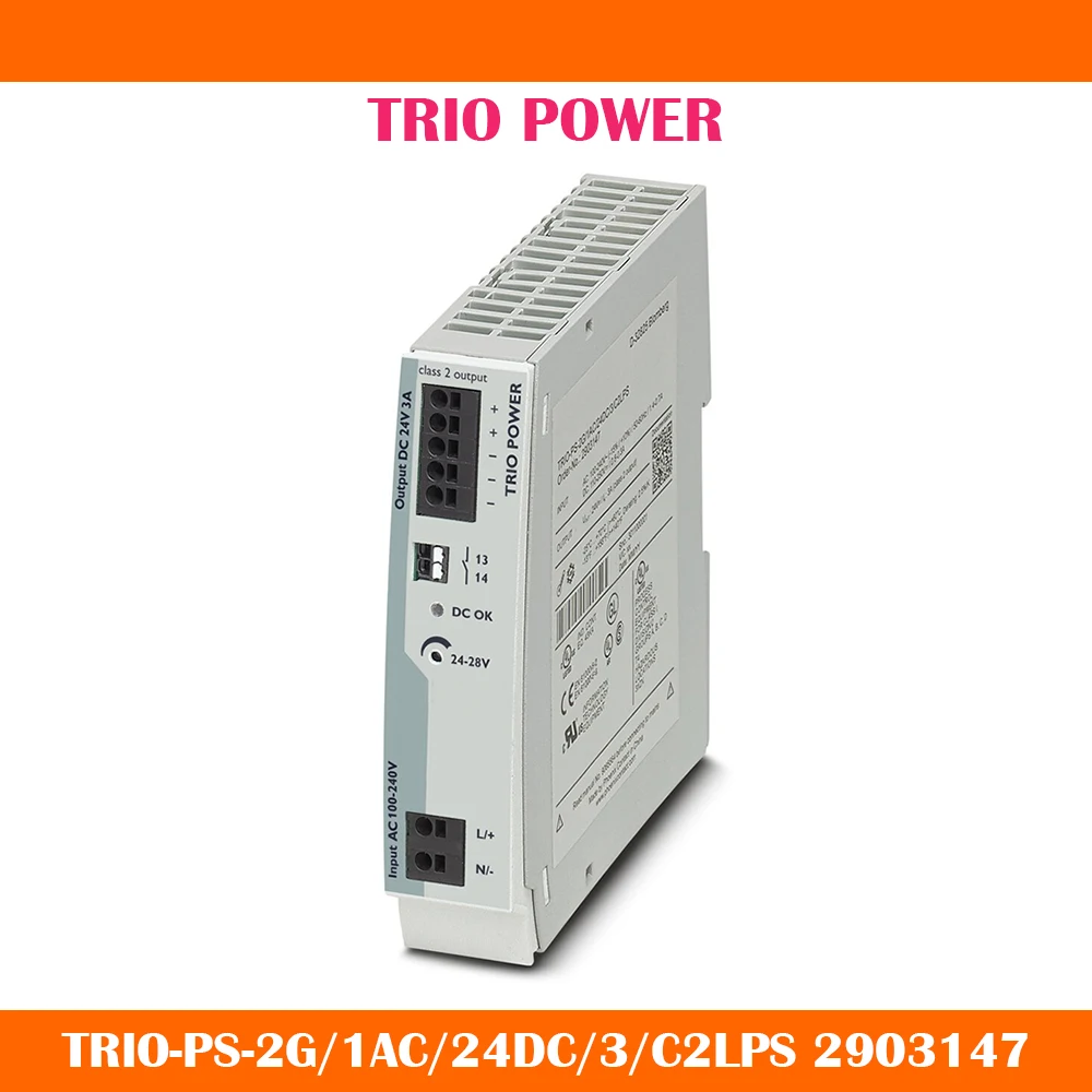 TRIO POWER Supply TRIO-PS-2G/1AC/24DC/3/C2LPS 2903147