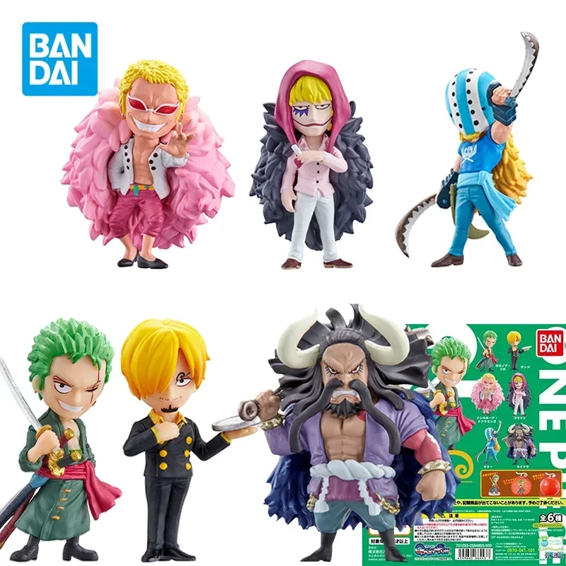 

Bandai Original One Piece Anime Figure Gashapon Devil Fruit Second Naval Battle Action Figure Toys for Kids Gift Model Dolls