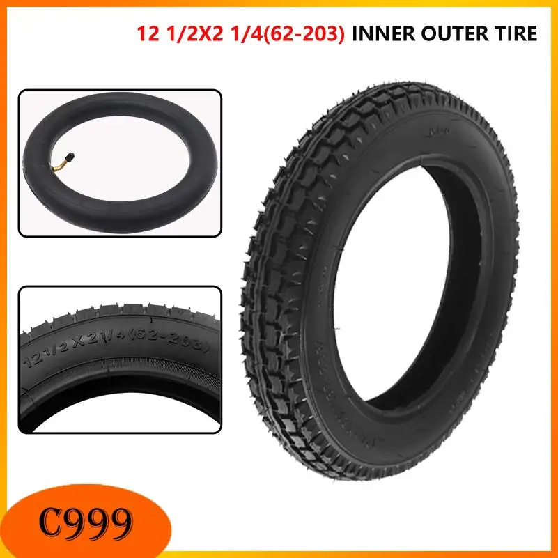 

Hot-selling 12-inch tires 12 1/2 x 2 1/4 (62-203) Fit electric scooter and e-bike wheel tire inner tube