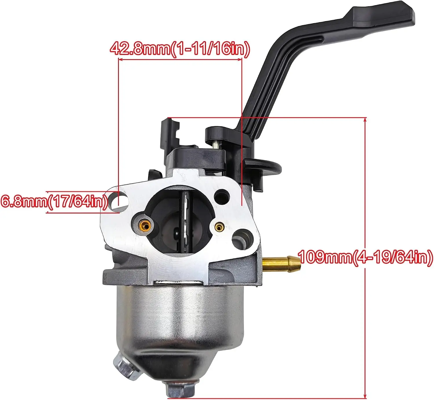 Huayi P19-1 Generator Carburetor Kit OEM for Champion Predator Honda GX160 Generac 3500 4000 3000 4500 4375 3550 3650 GP 3250 3300 Watt 196cc 208cc 212cc 224cc