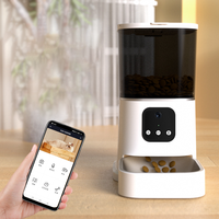 Wholesale Smart Pet Feeder Wifi Mobile Phone App Remote Control Dog Cat Large 6L Automatic Pet Feeder