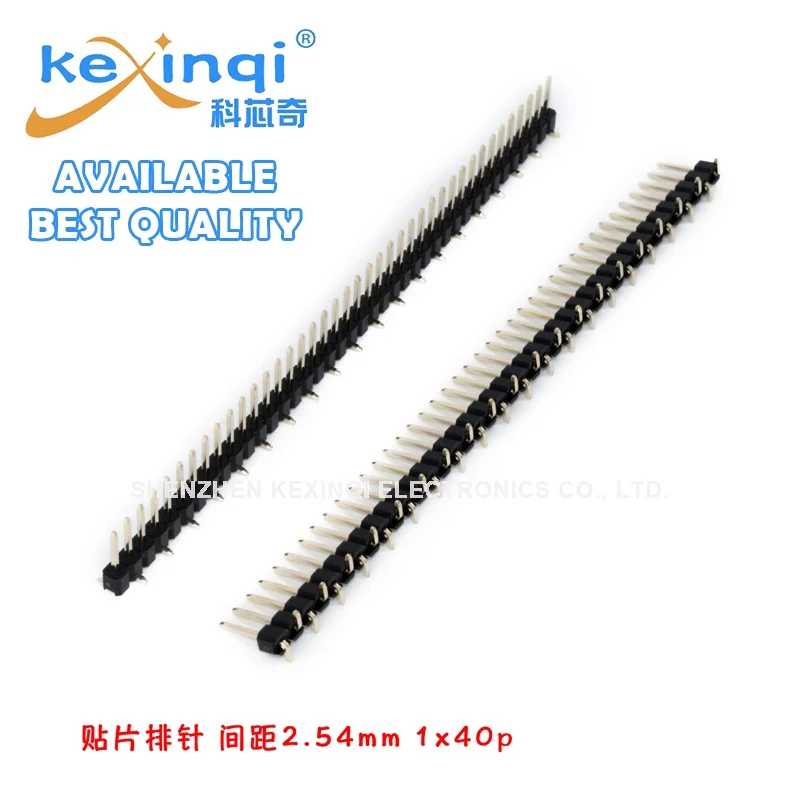 1pcs Single Pin SMD Header Connectors 1*40 Spacing PCB Board Tolerance psitions 2.54mm Double Row pin 2*40pin SMT Socket DIP