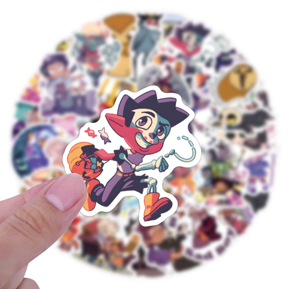 10/30/55 قطعة ديزني البومة البيت ملصقات مضحك الكرتون الرسوم المتحركة الشارات DIY بها بنفسك محمول الثلاجة الهاتف الديكور سكرابوكينغ ملصق