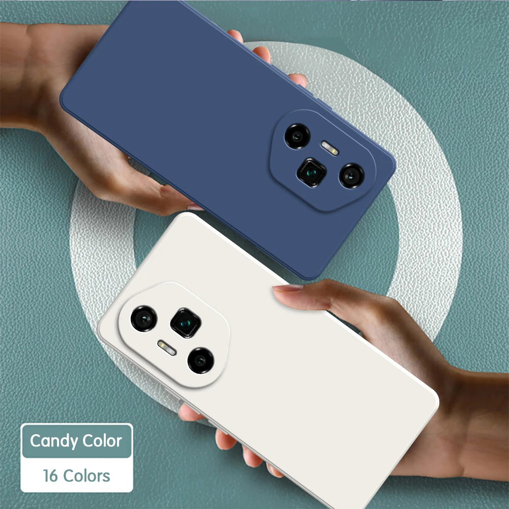 

Soft Liquid Silicone Phone Case for Honor 300 Ultra Pro 300Ultra 300Pro 5G Classic Original Camera Protection Couples Back Cover