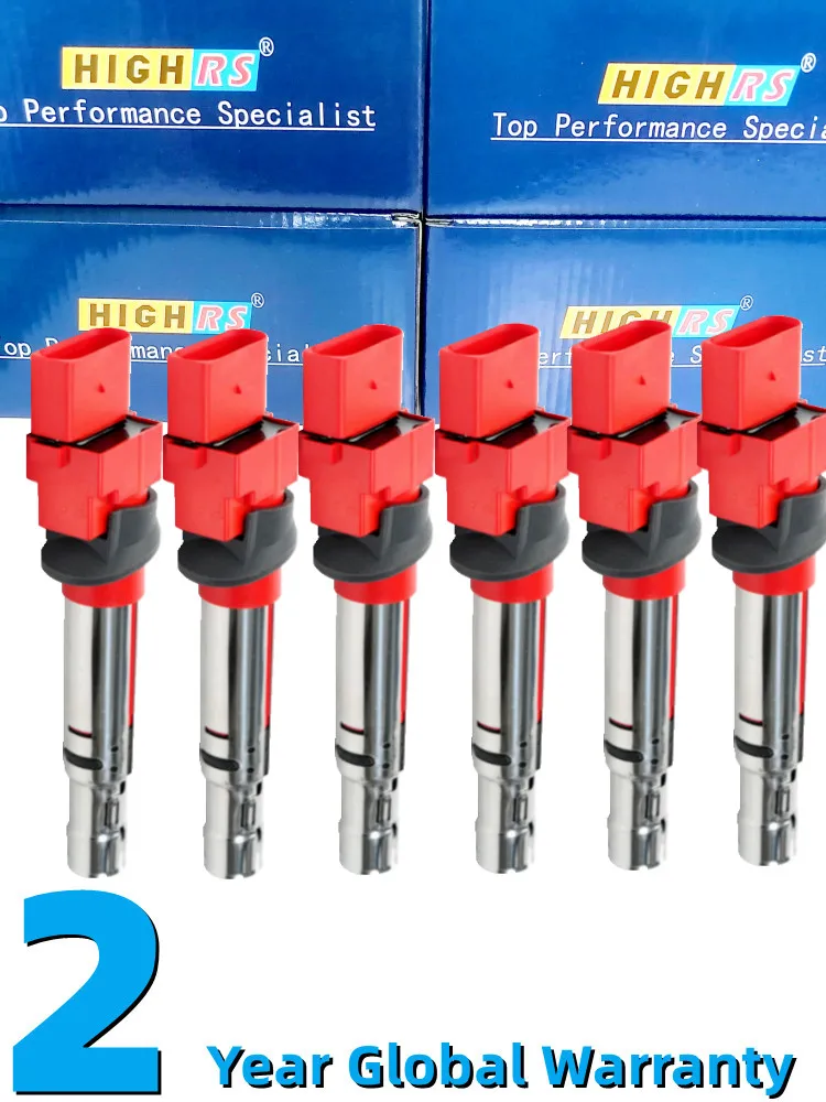 Ignition coil pack for Audi Q7 TT 8N9 8J9 A3 8PA EOS Golf Passat Phaeton Touareg 7LA 7P5 Porsche Cayenne 955 M02 3.2 M55 3.6