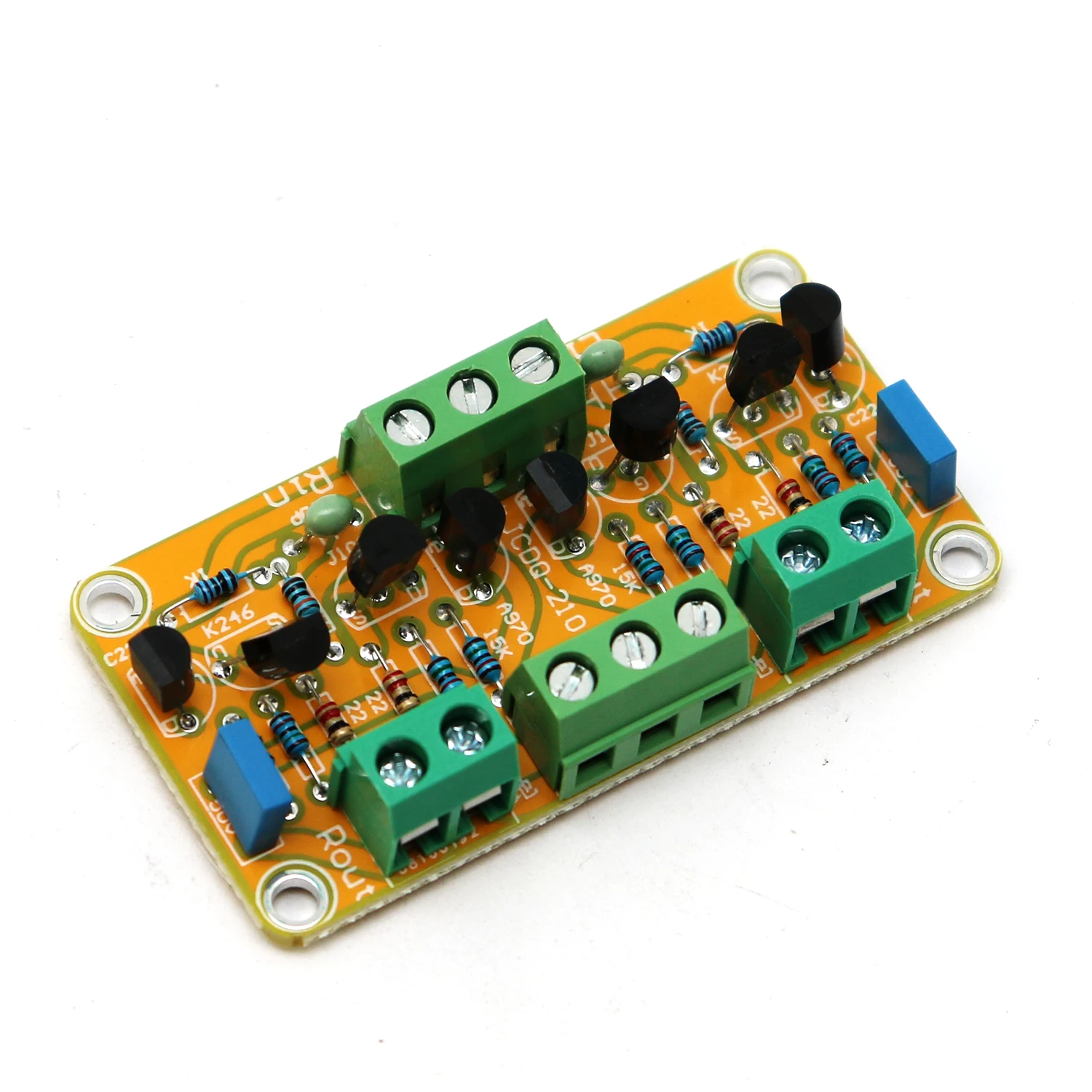 JFET Cascoded Buffer Preamp Board Stereo Preamplifier 2SK246 2SJ103 C3200 C2240 A1268 A970 FOR Audio CD Player Amplifier