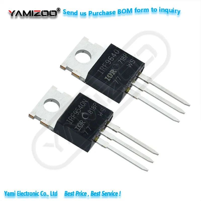 10PCS IRF9540N IRF9640PBF IRF9640 TO220 IRF9540NPBF IRF9540 TO-220 Neue und Original IC – Detail 3
