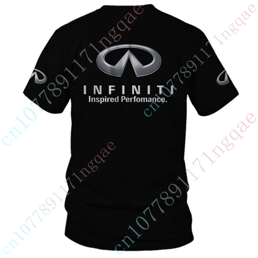 Infiniti เสื้อผ้า Harajuku แขนสั้นอะนิเมะเสื้อยืดขนาดใหญ่ Casual T เสื้อสําหรับผู้ชายผู้หญิง Unisex เสื้อยืดโลโก้ที่กําหนดเอง