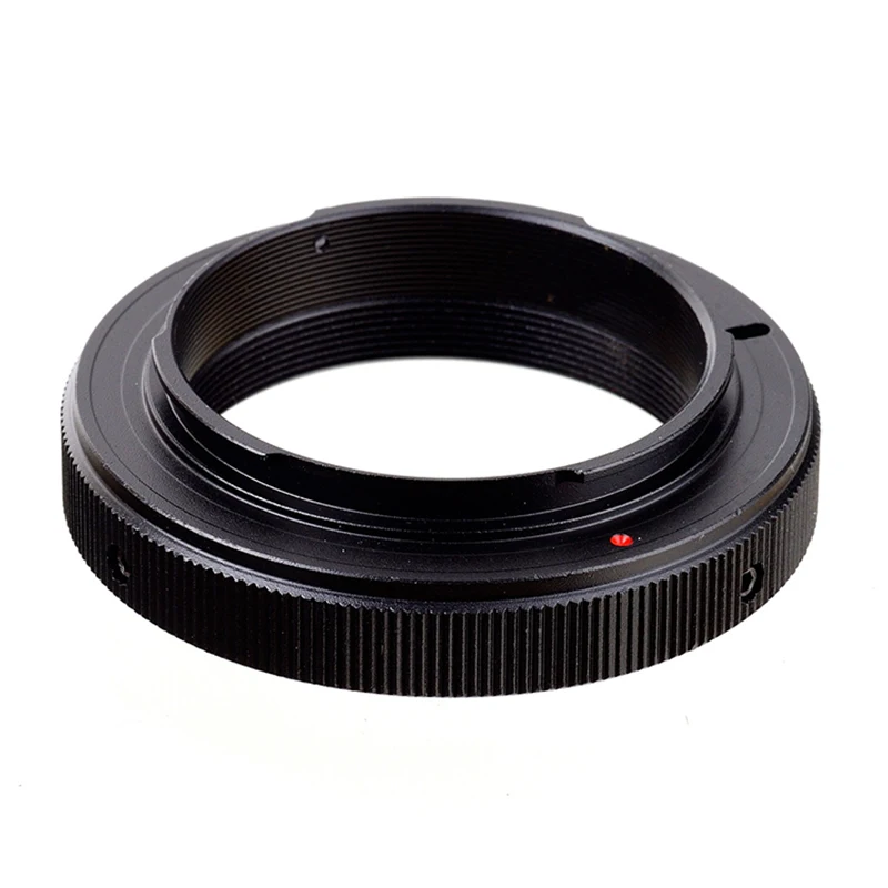 Camera Adapter Ring T2 Metal Mount M42x0.75 for Canon EOS EOSR/Nikon F AI/Fujifilm Fx X/Olympus M4/3 OM /Sony AF/NEX/Pentax PK