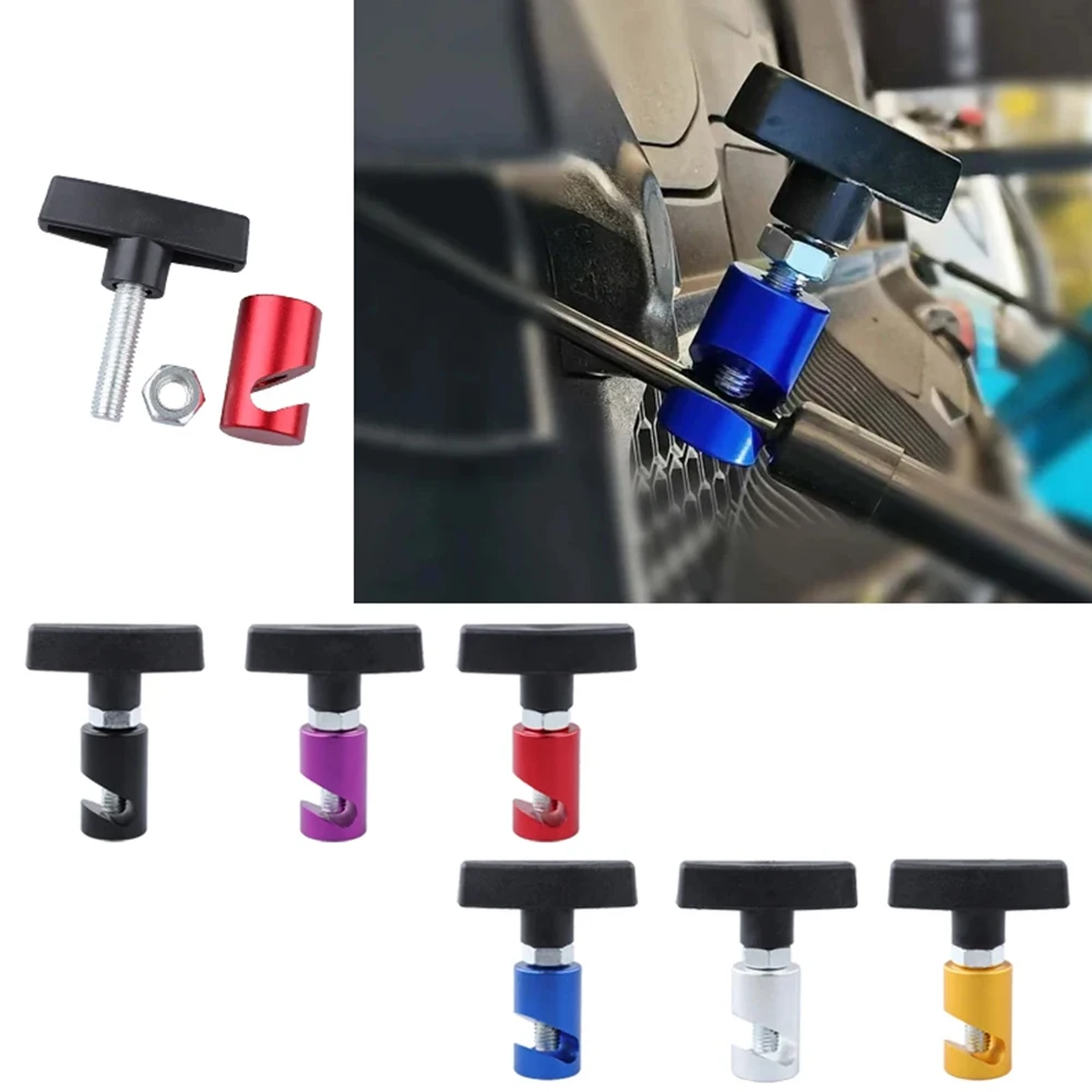 Car Engine Cover Support Hood Lifting Rod Fixing Tool Anti-slip Fixing Tool for Cars Anti-skid Air Pressure Lever in Trunk