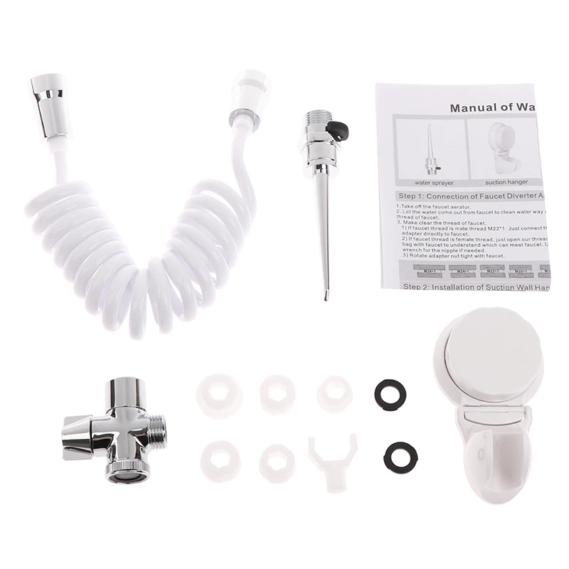 1 مجموعة ABS الأسنان سبا المياه النفاثة Flosser عن طريق الفم الري فرشاة الأسنان سهلة DIY تركيب المنقولة مسواك عدة الأنظف