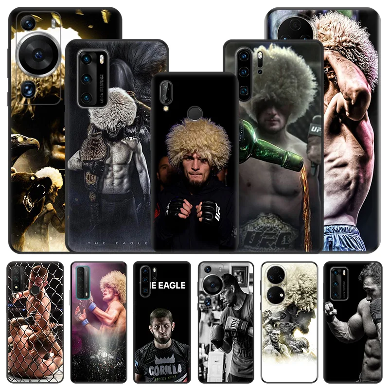 Phone Case For Motorola G200 One Fusion G30 G31 Huawei P20 P30 P40 Lite P-Smart iphone6 kHabib Nurmagomedov Matte Soft Cover