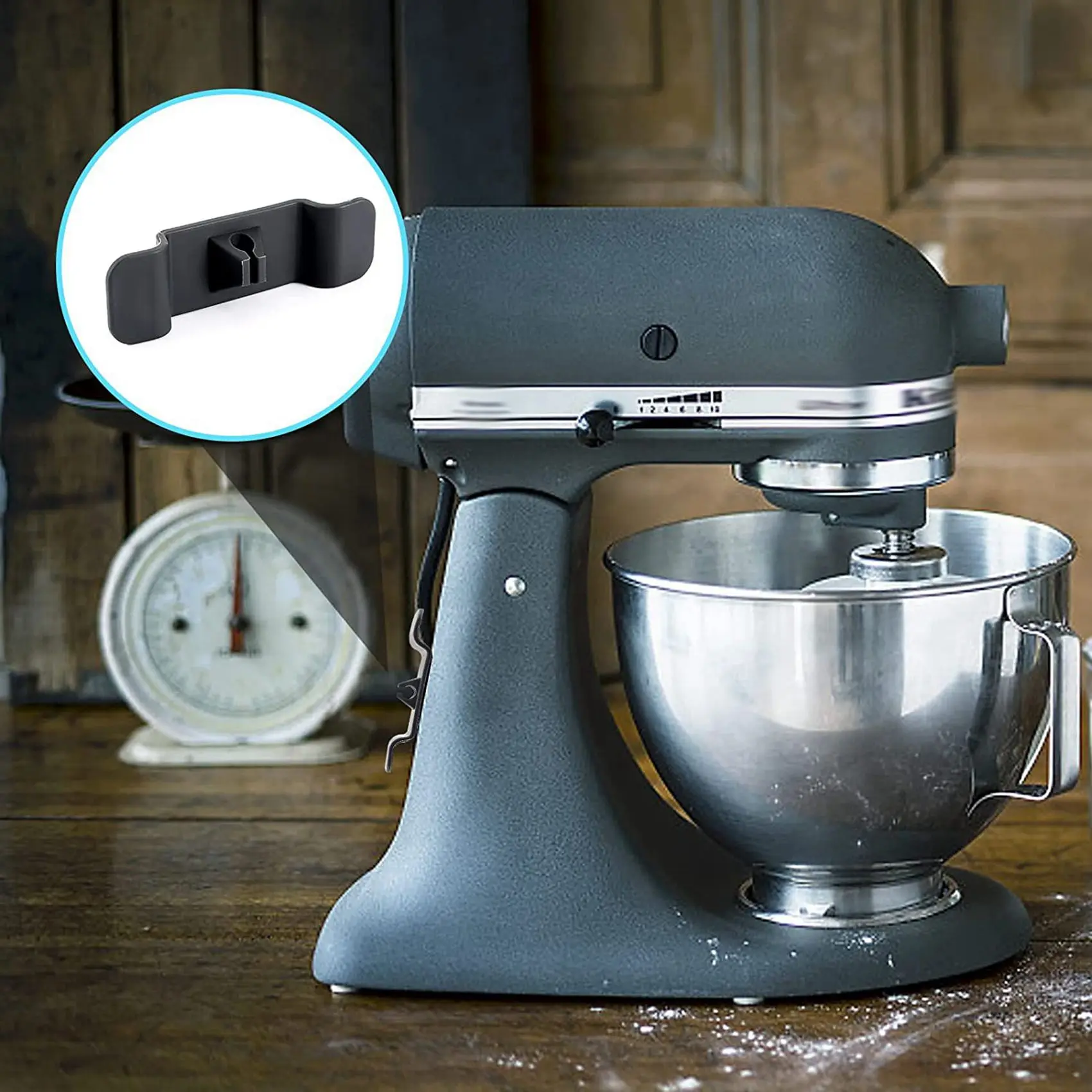 N98R 6 عبوات منظم سلك للأجهزة، غلاف سلك المطبخ، كابل لف سلك التخزين، أسود