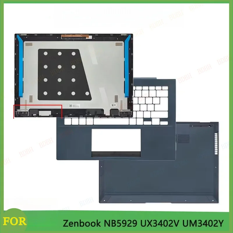 Replace Shell For Zenbook NB5929 UX3402 UX3402V UM3402Y Laptop LCD Rear Lid Top Case/Back Cover/keyboard/Bottom Case