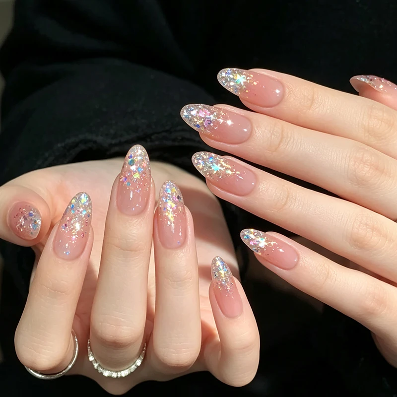 BORN PRETTY 1/2 Stück 5ml Starburst Nagel-Gel-Lack Glitzer-Pailletten Vernis Semi-Permanent Abziehbarer LED UV Gel-Lack Nagelbedarf – Detail 4