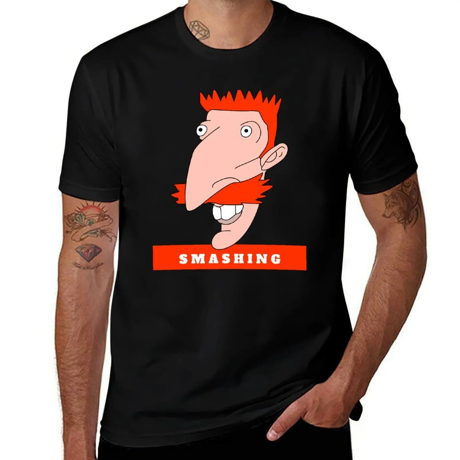 

Nigel Thornberry Smashing T-Shirt t shirts for man pack cotton t shirt for man 100 percent cotton T-Shirt