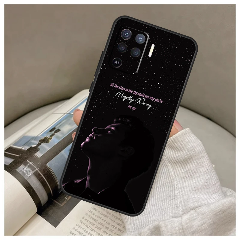 Shawn Mendes Singer Model For OPPO A74 A94 A54 A17 A77 A58 A78 A98 A15 A5 A9 A96 A76 A16 A52 A72 A79 A53S A57S Case