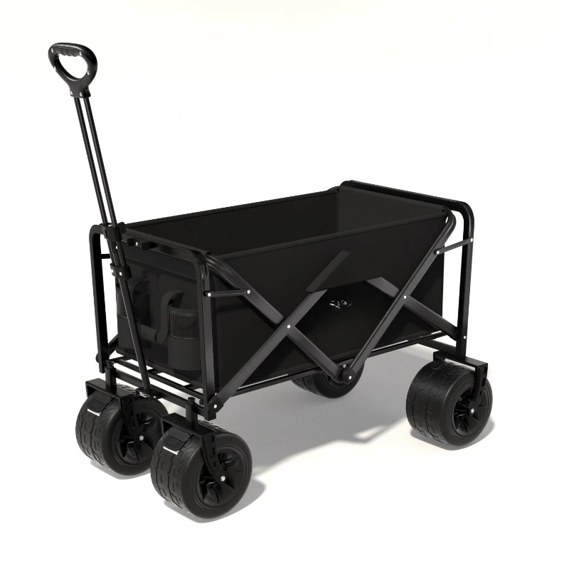 

Outdoor folding camper stall special cart portable camping cart