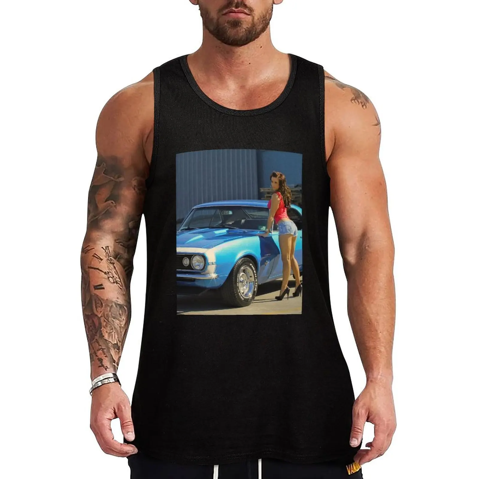 

Chevy Camaro Tank Top gym clothes for man T-shirt man clothes for men summer man sexycostume