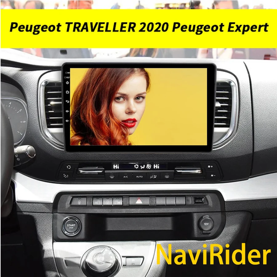 Car Radio With Screen Headunit For Peugeot Traveler Longer Vip 2021 Android 13 Multimedia Player Stereo GPS Autoradio Head Unit