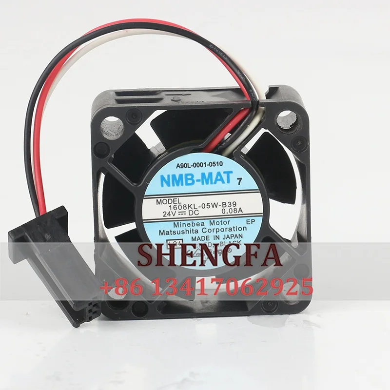 Original NMB 1608KL-05W-B39 A90L-0001-0510 4 cm DC24V 0.08A/0.07A  Fanuc driver fan Cooling fan 40*40*20MM