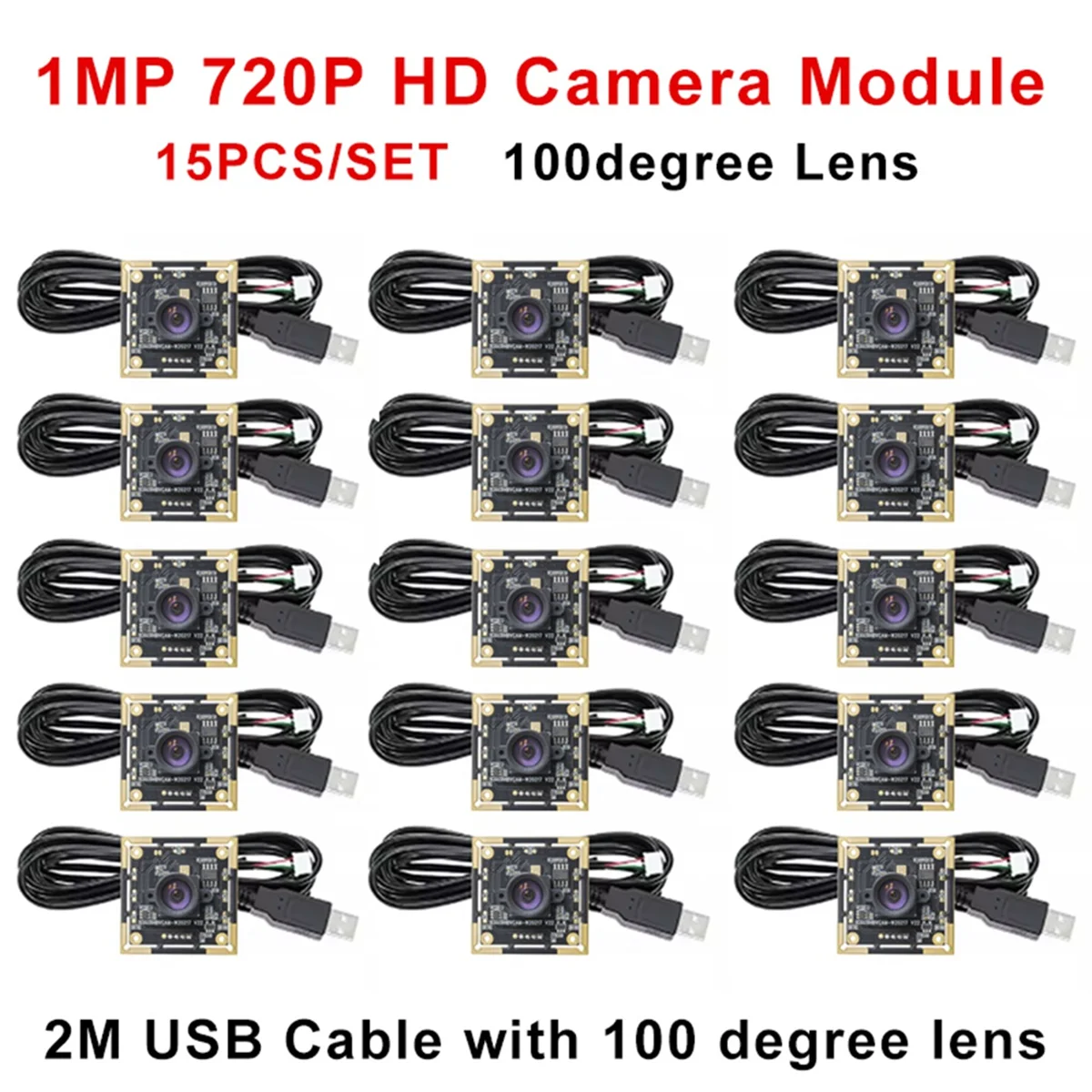 ABJZ OV9732 1MP HD 720P 100 درجة وحدة كاميرا بمنفذ USB لنظام تسجيل Autodarts وآلة ATM