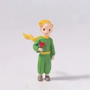 Yaratıcı küçük prens'in gülü küçük tilki-Moderna-ev masası, bu Noel'de çocuklarınızın doğum gününde küçük süs eşyaları, süs eşyaları, dekor fox toy için en çok satılan 12 ürün-no. 4