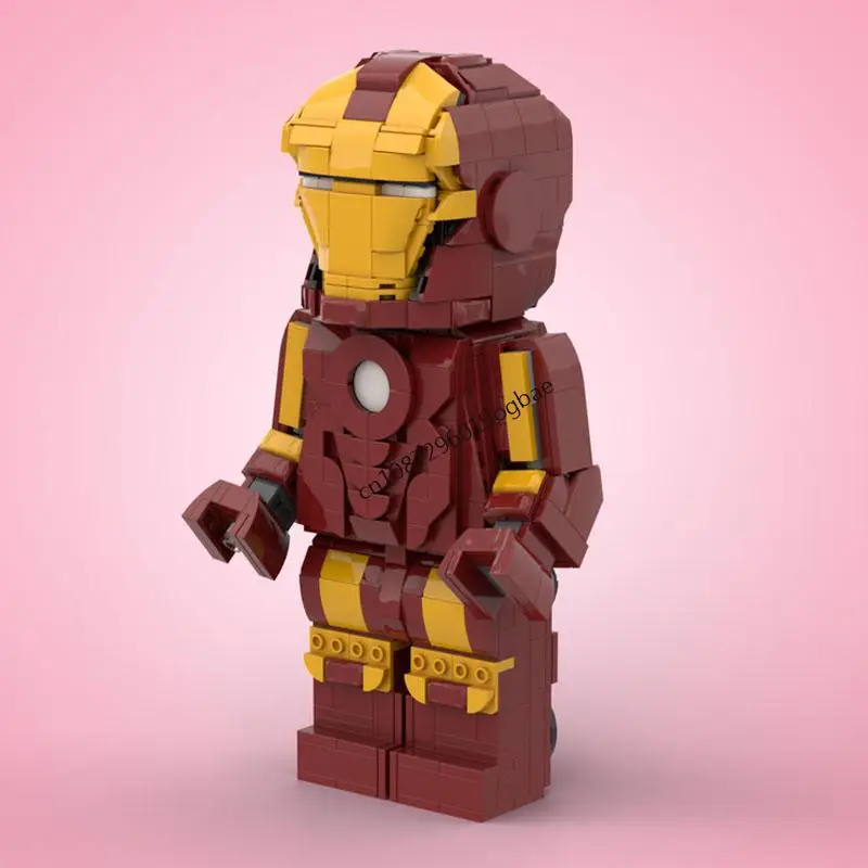 New 789Pcs Hot Famous Hero Movie Moc Iron Model Building Blocks Figure Diy Creative Ideas Kids Toys Birthday Christmas Gifts