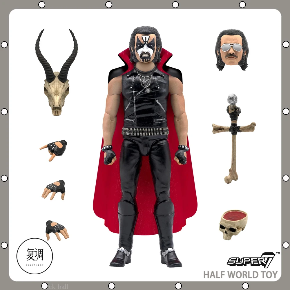 

Super7 Ultimates Action Anime Figure King Diamond Figures Mercyful Fate Era Figurine Pvc Collection Statue Model Ornament Toys