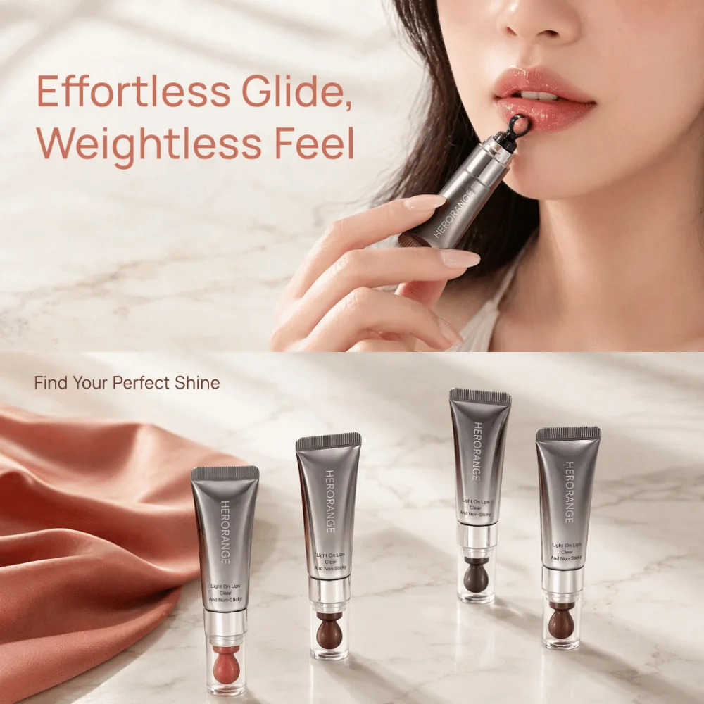 Sexy Non Sticky Lip Gloss Oil Silky Lasting Plumping Lip Gloss Water Glossy Moisturizing Glass Lip Tint Lip Makeup