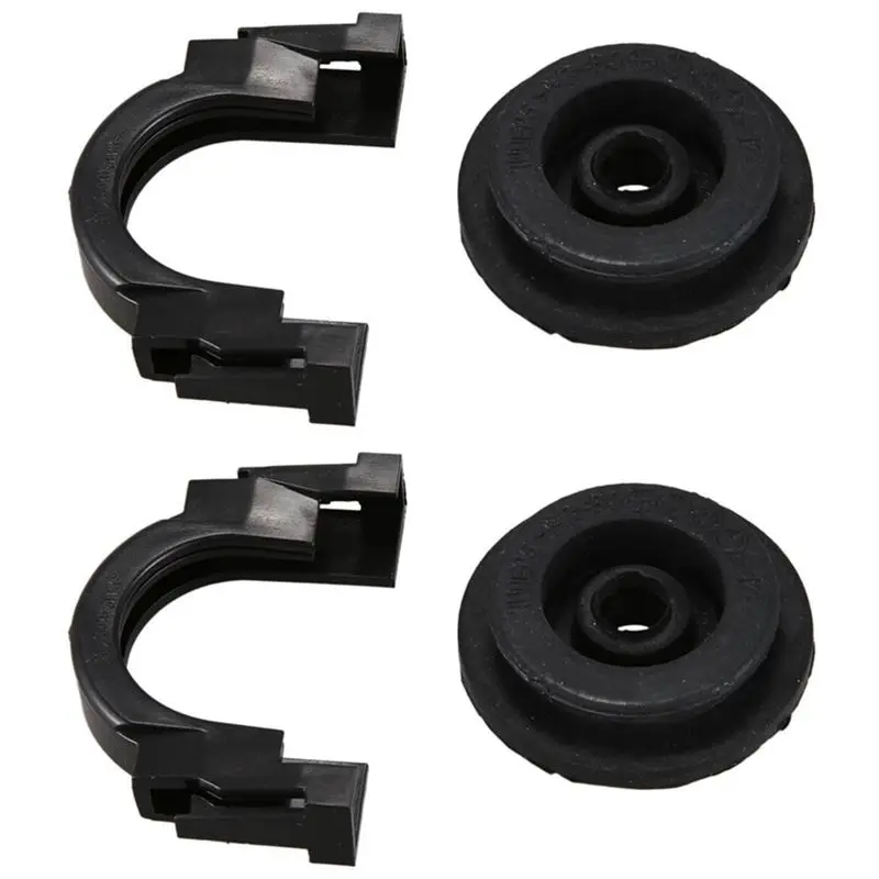 

4 PCS Engine Upper Radiator Mount Bracket & Bushing 21506-6M100 21542-CA000 ABS For Nissan Maxima Quest Rogue Altima-A02G